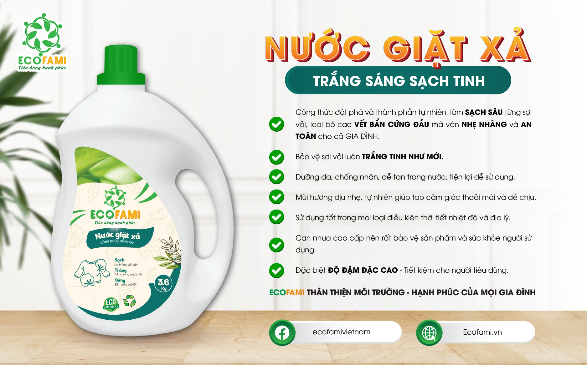 Nước Giặt sinh học