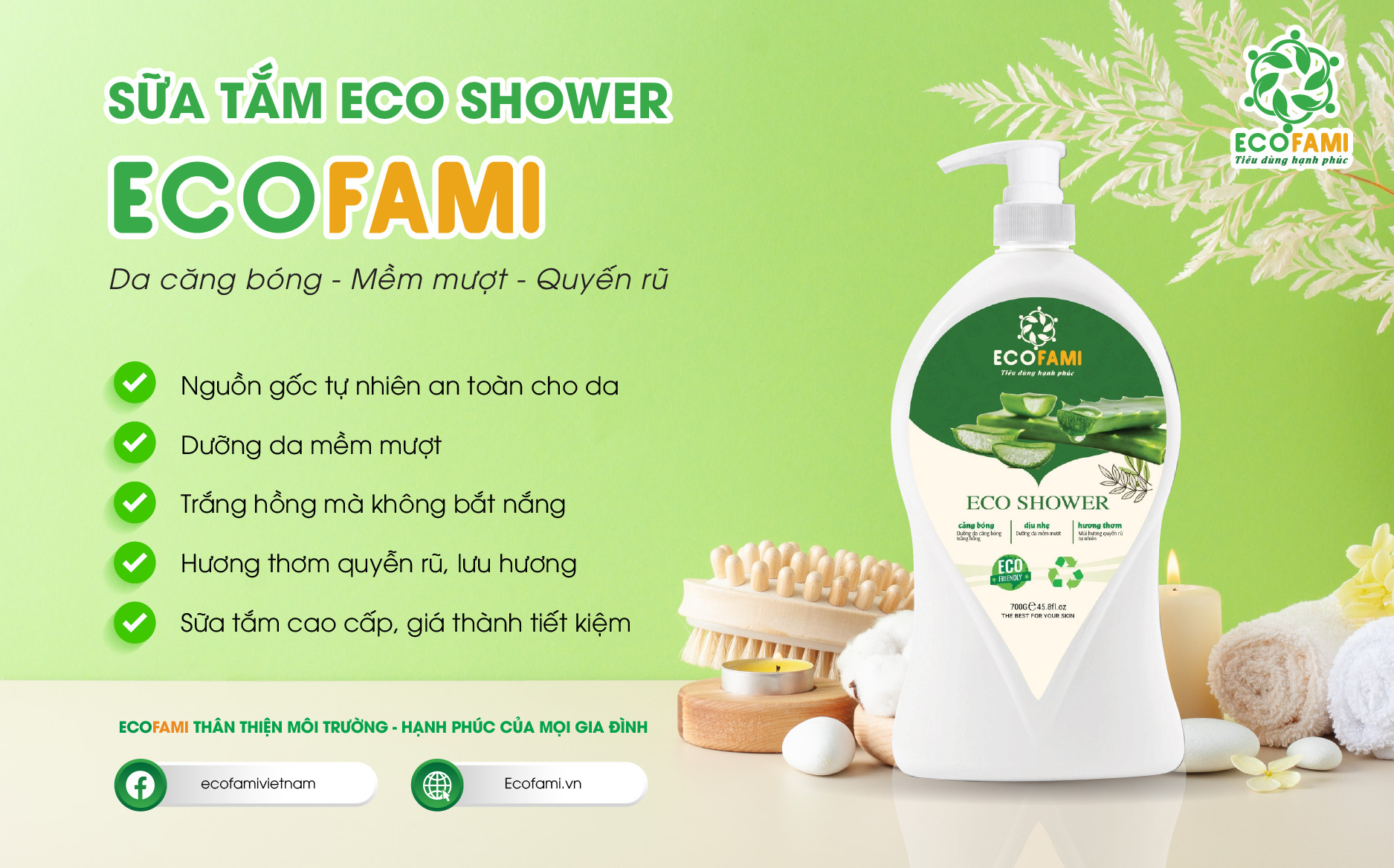 Sữa tắm Eco Shower