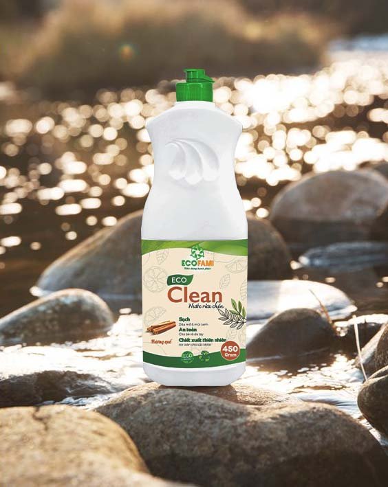 Nước rửa chén Eco Clean (Hương Quế)