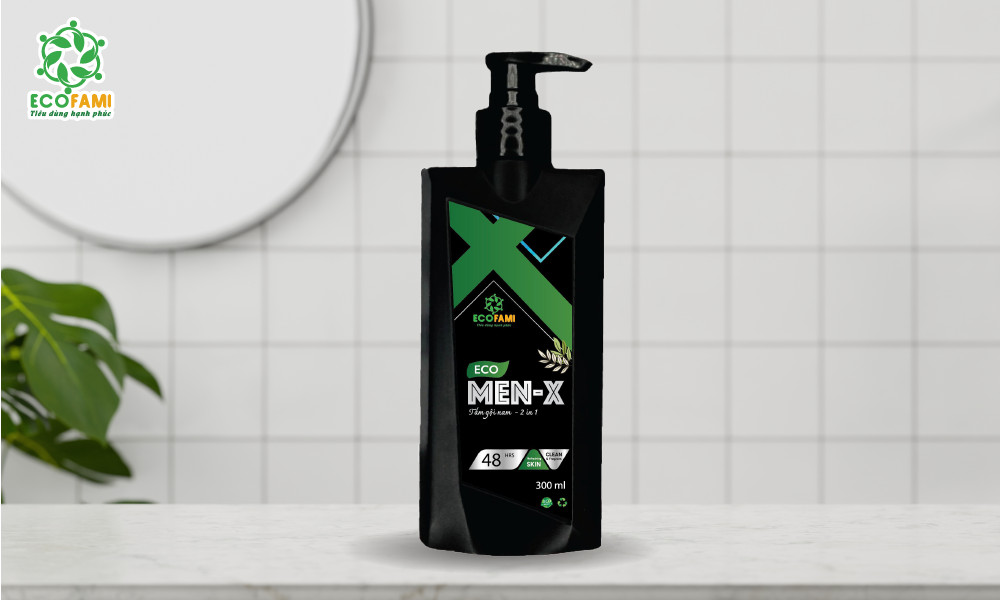 Tắm gội 2 trong 1 - Eco Men-X - ECOFAMI