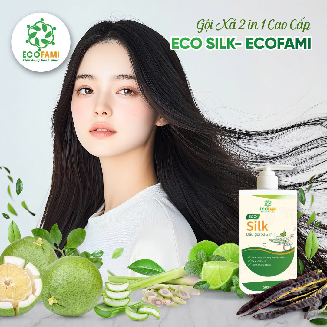 Gội xả 2 trong 1 - Eco Silk