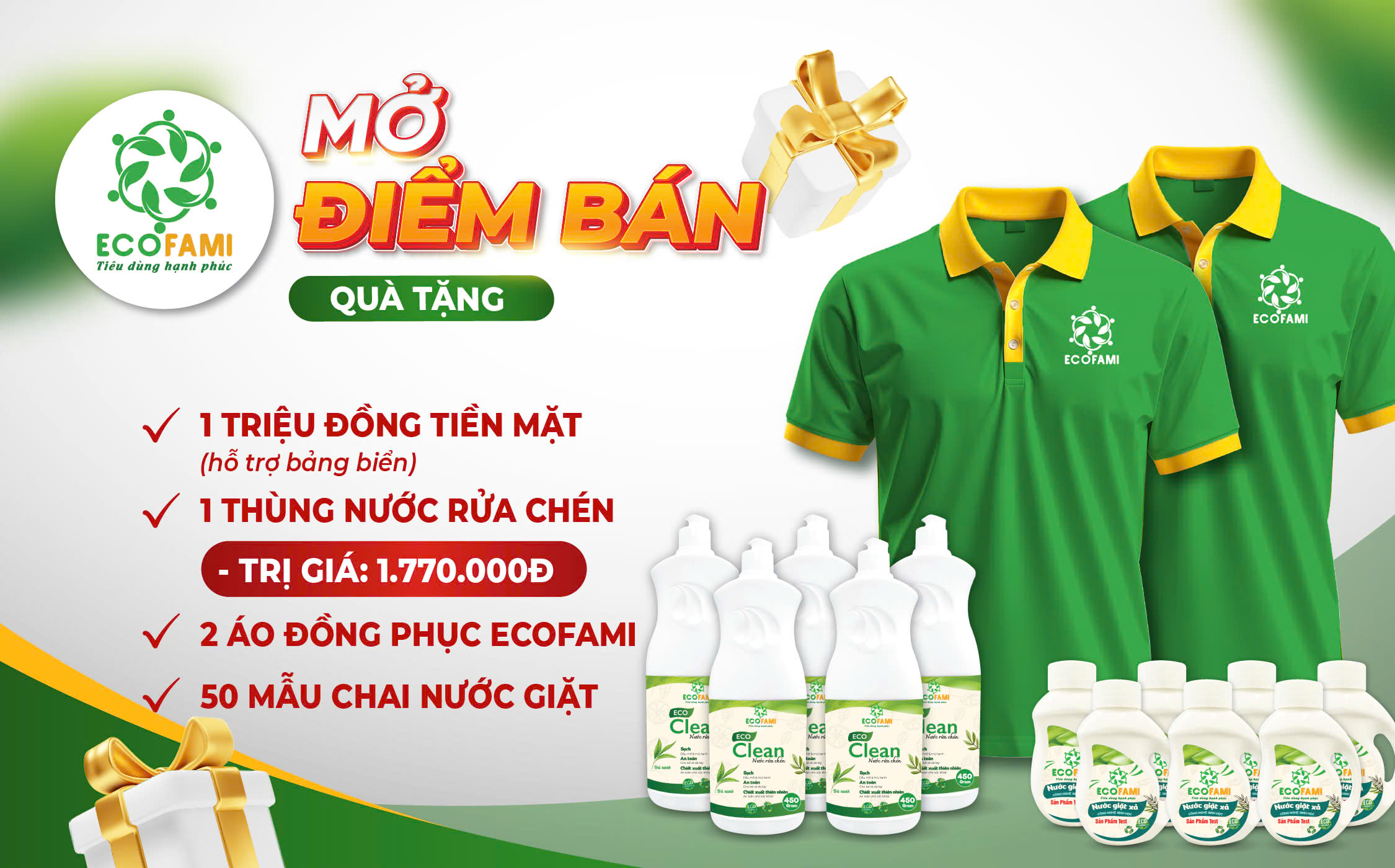 Ecofami Mở Rộng Hệ Thống Điểm Bán: Cơ Hội Vàng Cho Đối Tác Kinh Doanh