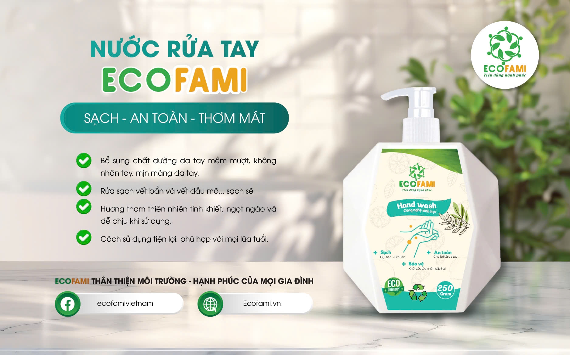 Nước rửa tay (250ml)