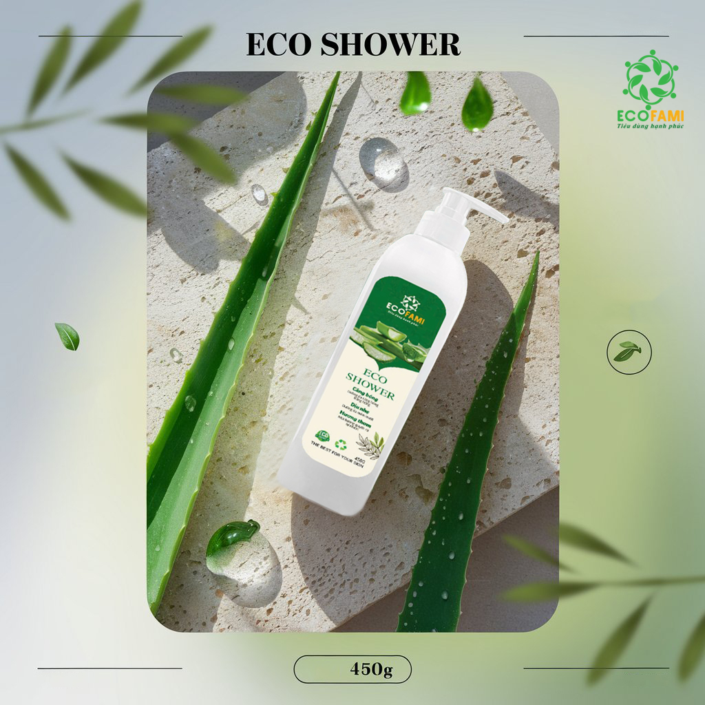 Sữa tắm dưỡng da sinh học  Eco Shower 450gr