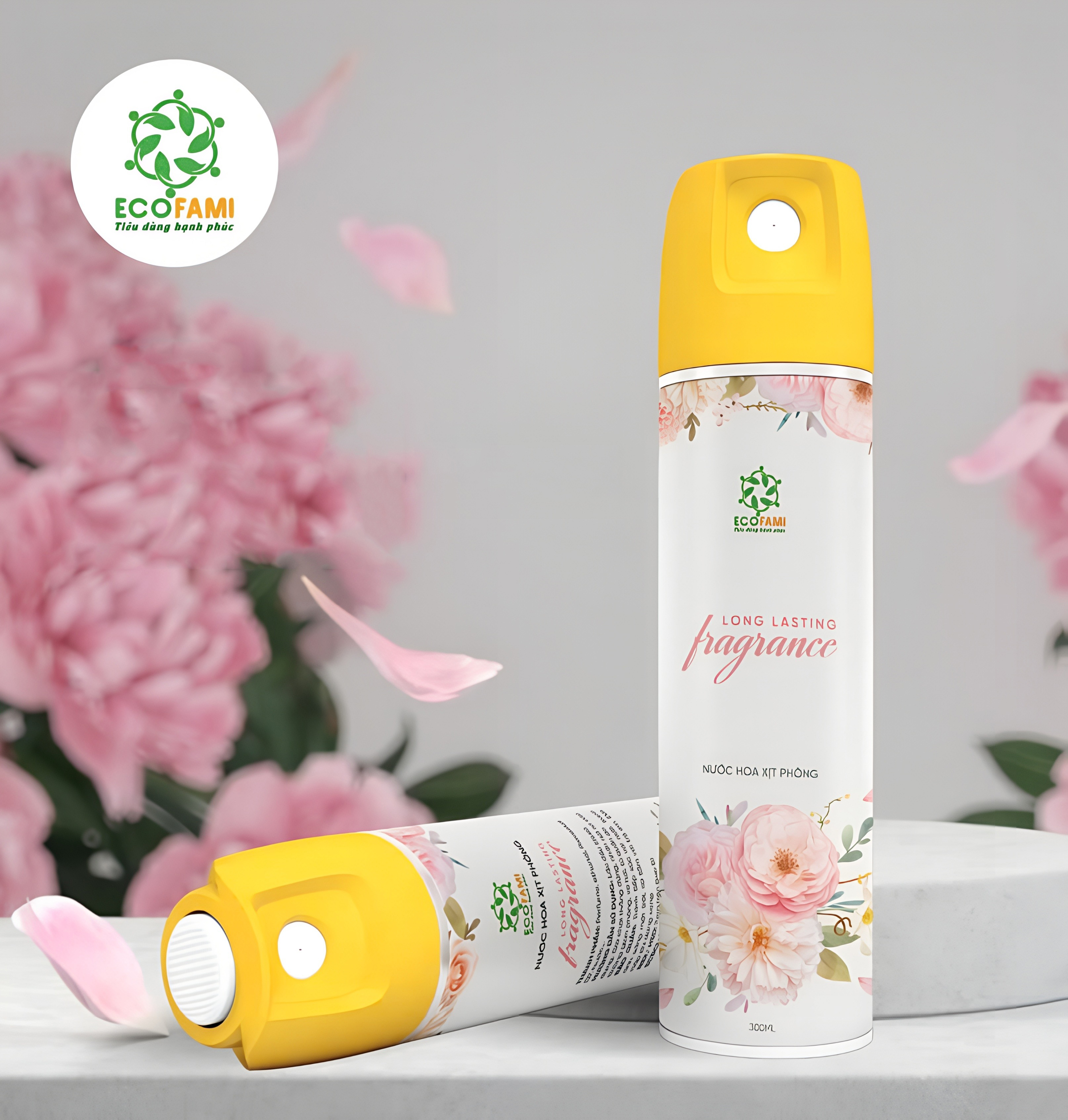 Nước Hoa Xịt Phòng Ecofami 300ml – Thơm Lâu, Dịu Nhẹ, An Toàn Cho Mọi Không Gian