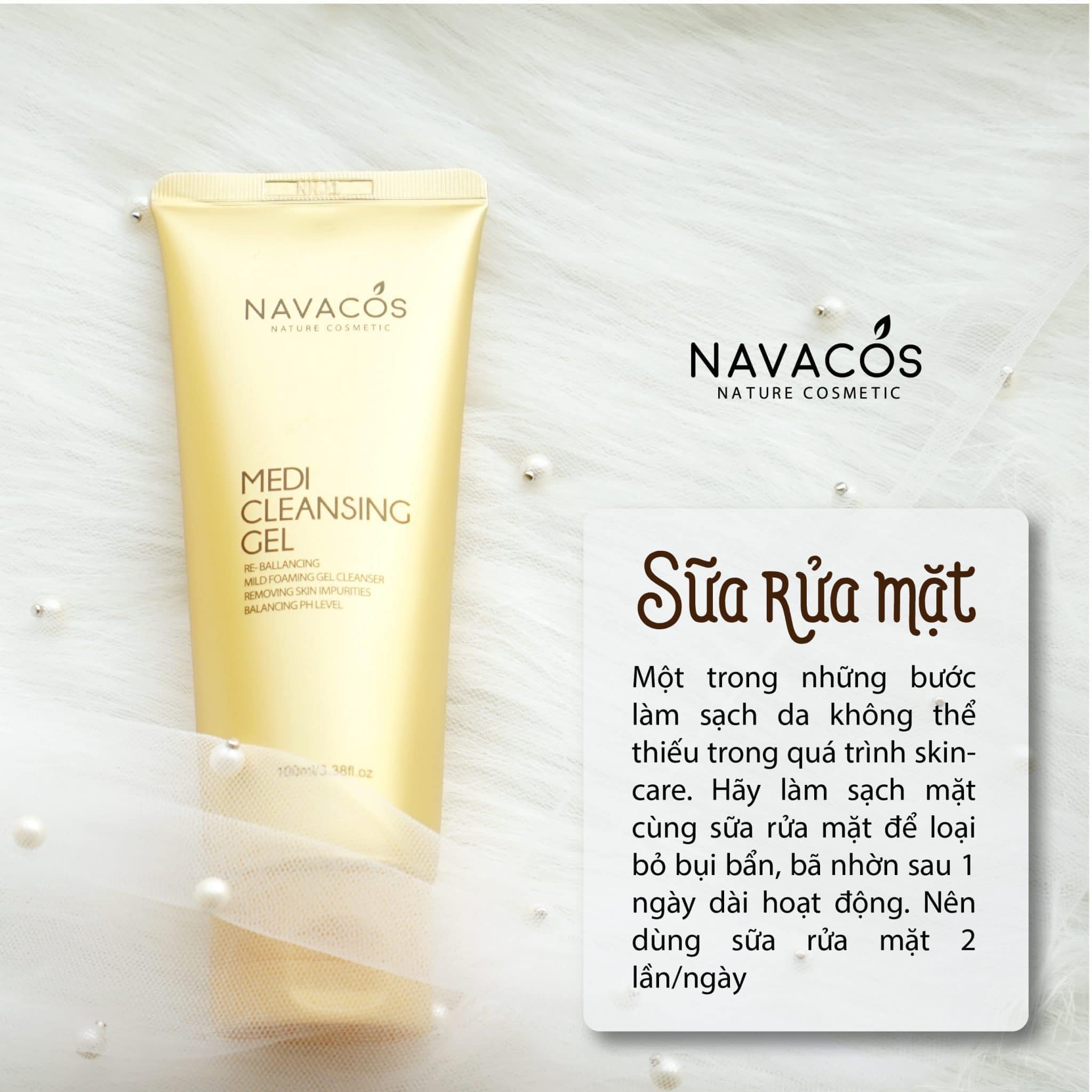 Sữa rửa mặt Navacos 100ml
