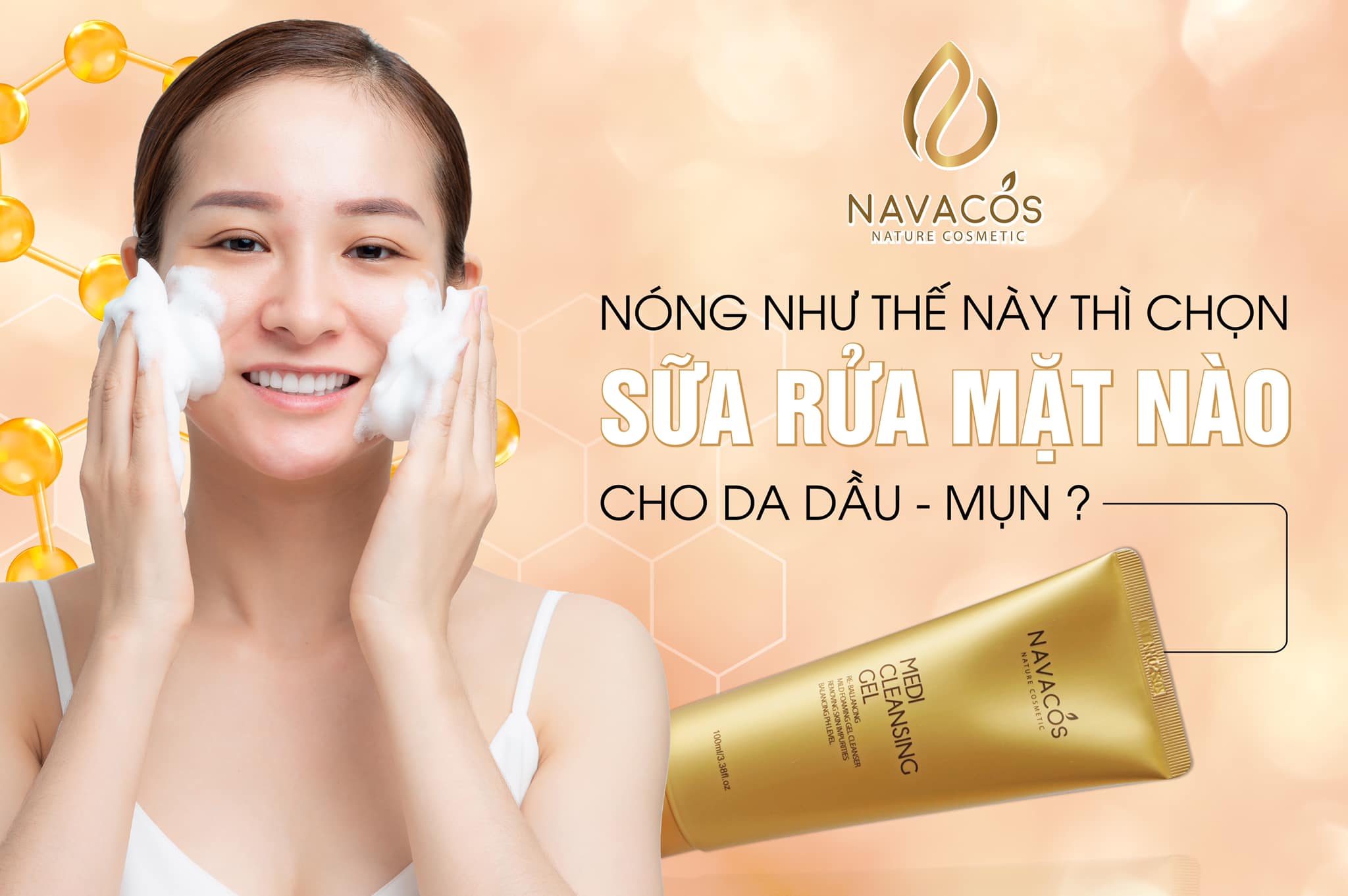 Sữa rửa mặt Navacos 100ml