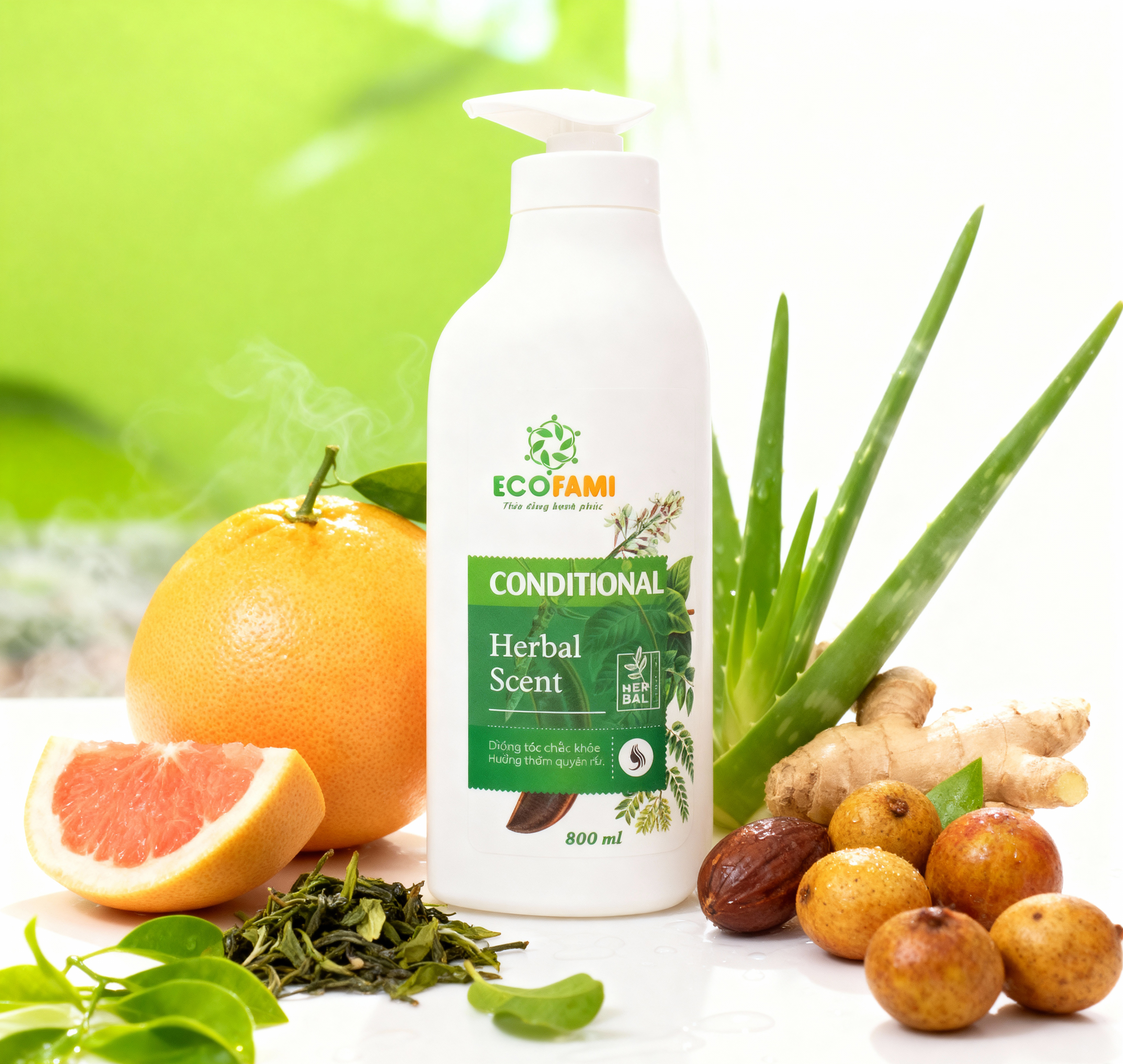 Dầu gội đầu Herbal Scent Ecofami (800ml)
