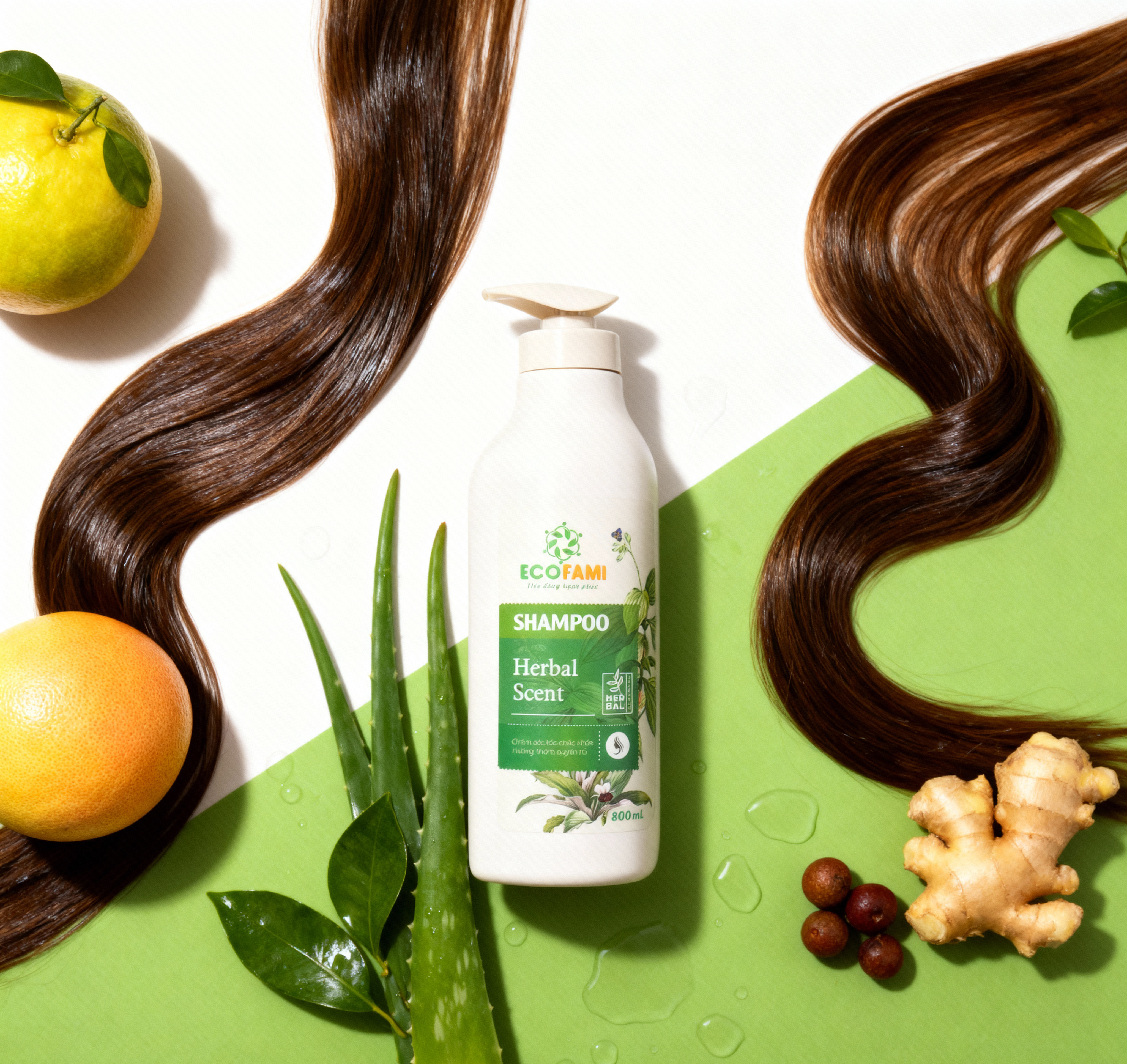 Dầu gội đầu Herbal Scent Ecofami (800ml)