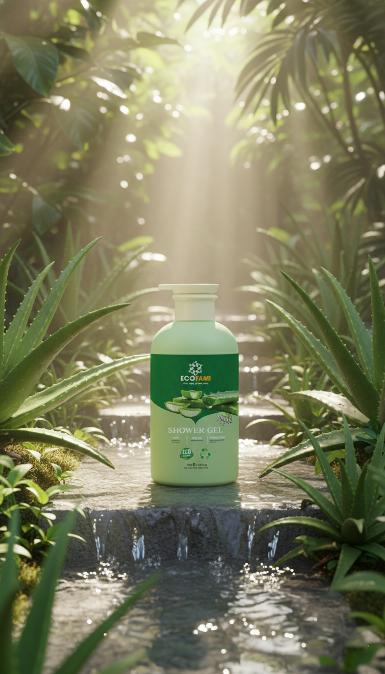 Sữa Tắm Ecofami Shower Gel 500ml – Sạch dịu nhẹ, da khỏe mỗi ngày