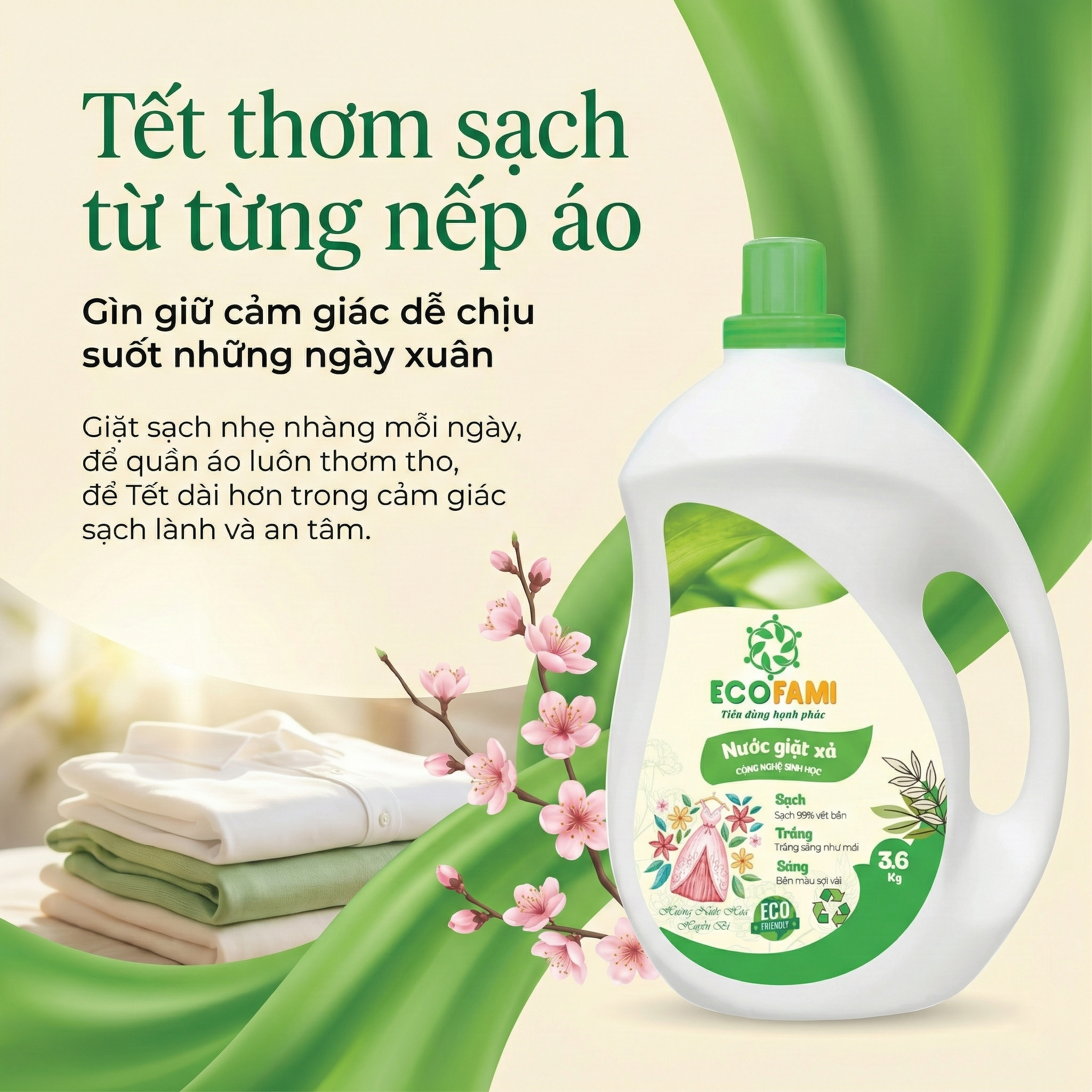 Tết Sạch Là Tết An Tâm – Đón Tết Xanh, Sống Tinh Gọn Cùng Ecofami