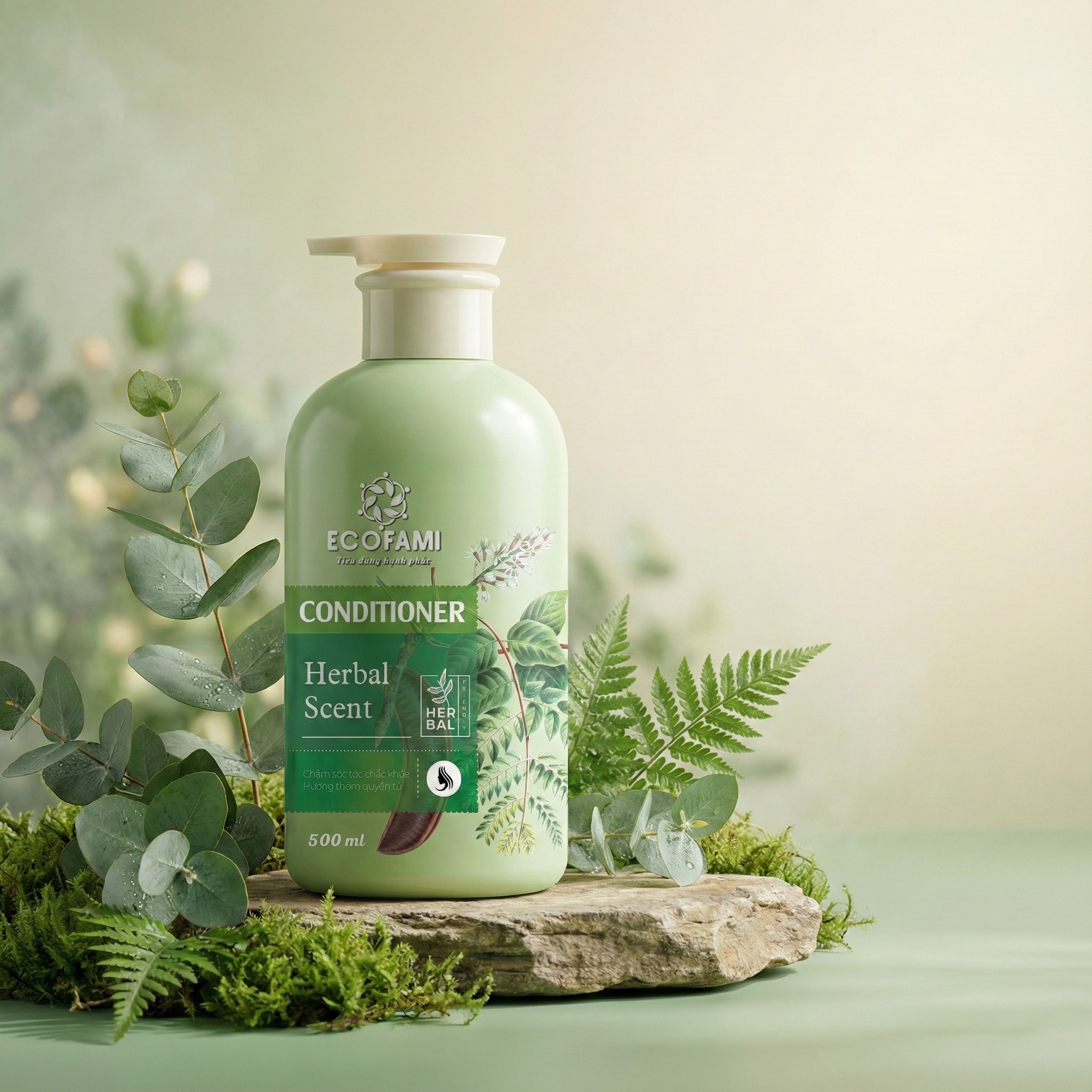 (Qùa tặng 6 tặng 1) Dầu Xả Conditioner Herbal Scent - 500ML