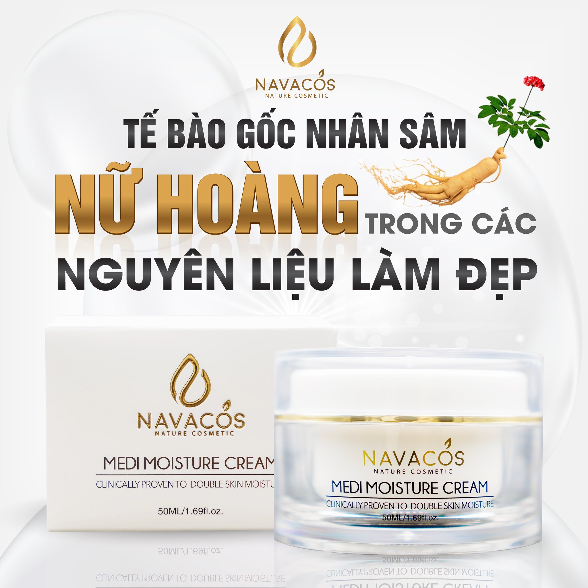 (Qùa tặng 6 tặng 1) Kem dưỡng chống lão hóa da Navacos